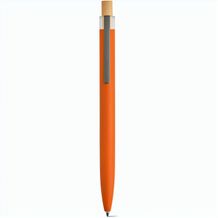 Tolkien Kugelschreiber recy. Aluminium Blau Mine (orange) (Art.-Nr. CA212612)