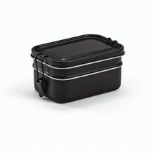 Tintoretto Lunchbox recy. Edelstahl 1240 ml (Schwarz) (Art.-Nr. CA370968)