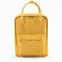 Stockholm Rucksack 18L recy. Baumwolle 450 gsm (dunkelgelb) (Art.-Nr. CA379832)