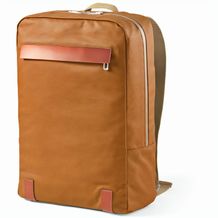 Vienna Rucksack 23L recy. Baumwolle 340 gsm (Kamel) (Art.-Nr. CA383624)