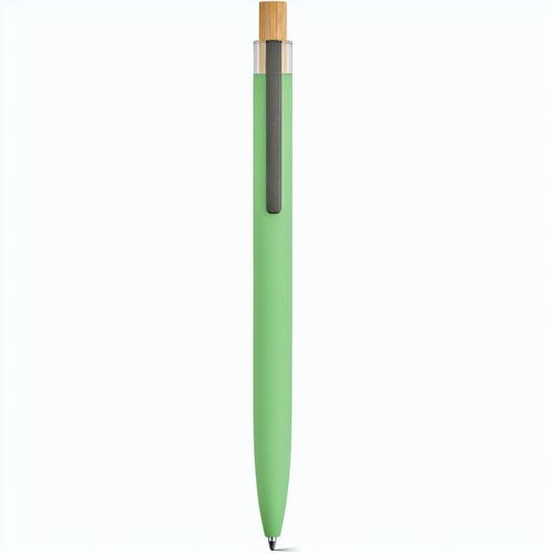 Tolkien Kugelschreiber recy. Aluminium Blau Mine (Art.-Nr. CA406516) - Ein umweltbewusster Kugelschreiber, der...