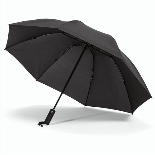 Presley Foldable Umbrella (Art.-Nr. CA410193) - Dieser 23'' faltbare rPET-Regenschirm...