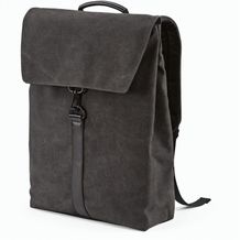 Prague Rucksack 25L recy. Baumwolle (Schwarz) (Art.-Nr. CA436317)