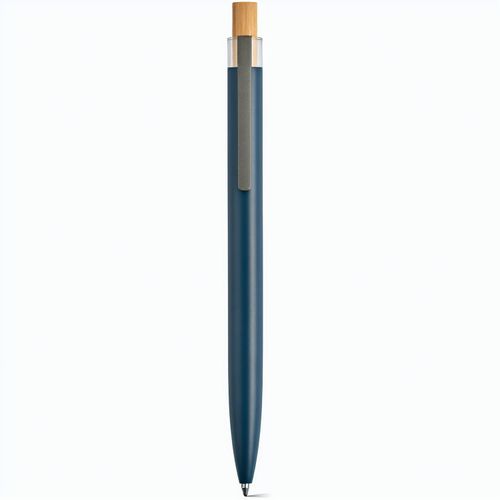 Tolkien Kugelschreiber recy. Aluminium Blau Mine (Art.-Nr. CA444016) - Ein umweltbewusster Kugelschreiber, der...