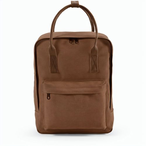 Stockholm Backpack (Art.-Nr. CA519605) - Dieser Rucksack aus recyceltem Baumwollg...