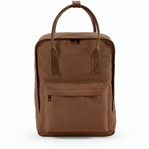 Stockholm Rucksack 18L recy. Baumwolle 450 gsm (Art.-Nr. CA519605) - Dieser Rucksack aus recyceltem Baumwollg...