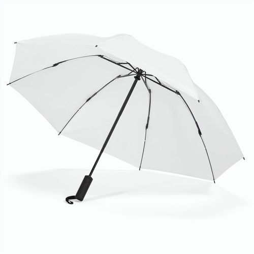 Presley Foldable Umbrella (Art.-Nr. CA739876) - Dieser 23'' faltbare rPET-Regenschirm...