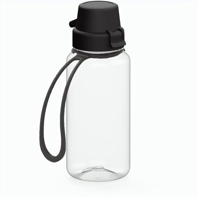 Produktabbildung Trinkflasche "School". 400 ml. inkl. Strap Trinkflasche "School". 400 ml. inkl. Strap