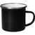 Emaille-Becher "Cozy". 300 ml. schwarz (Bild 1)