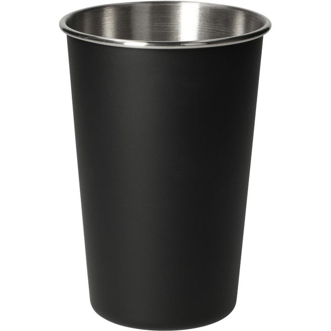 Edelstahlbecher "Metallo". 500 ml