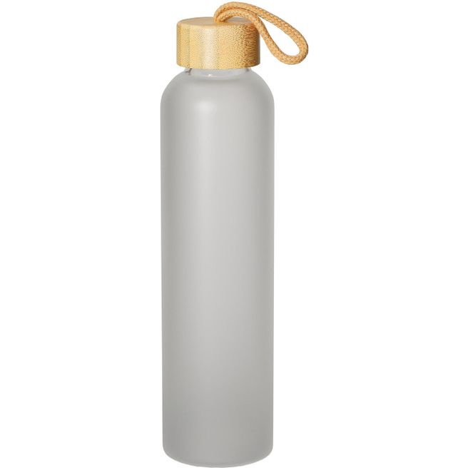 Glasflasche "Bamboo" 750 ml, Frosted