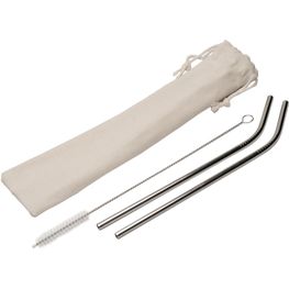 Strohhalm-Set "Steel"