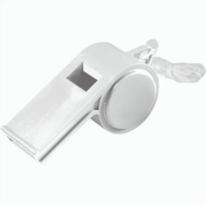 Trillerpfeife "Sport". mit Kordel. uni-colour