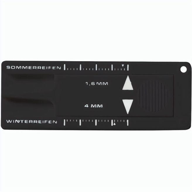 Schlüsselanhänger "Reifenprofilmesser". RE:cycle