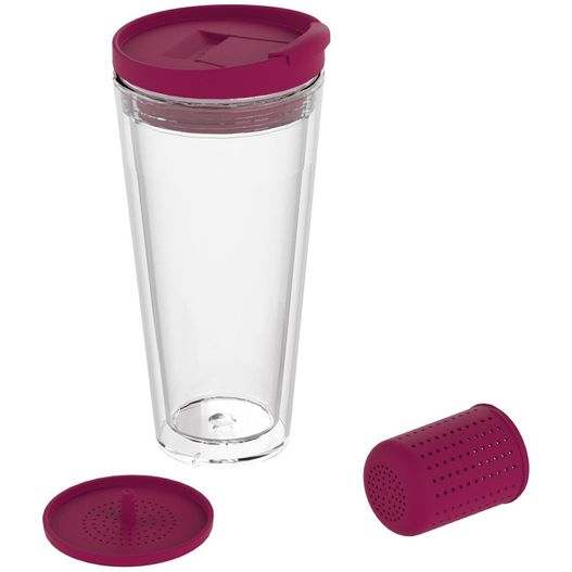 Produktabbildung Isolierbecher "Mocha" mit Teesieb Isolierbecher "Mocha" mit Teesieb (Bild 1)