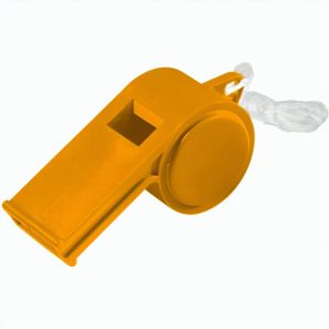 Trillerpfeife "Sport", mit Kordel, uni-colour