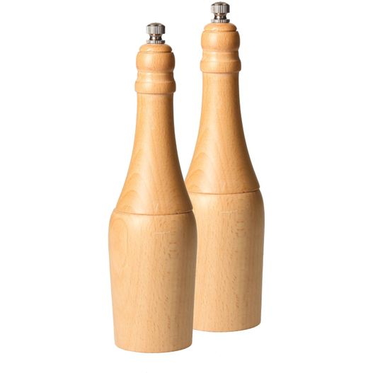 Produktabbildung Salz und Pfeffermühlen Set "Duo", natur Salz und Pfeffermühlen Set "Duo", natur (Bild 1)