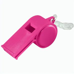 Trillerpfeife "Sport", mit Kordel, uni-colour