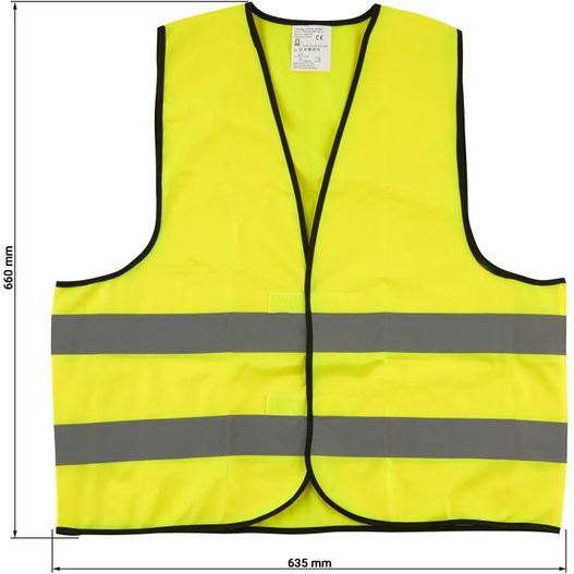 Produktabbildung Warnweste "Standard" Polybeutel Warnweste "Standard" Polybeutel (Bild 1)