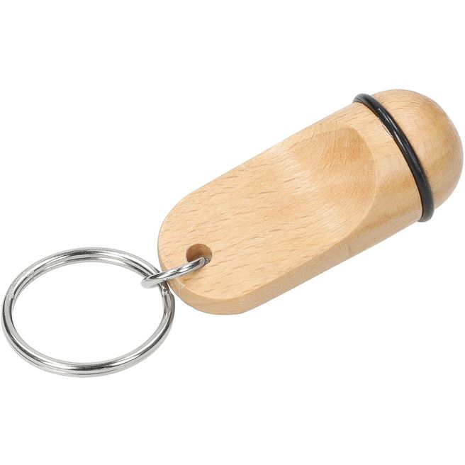 Schlüsselanhänger "Apartment". Buche. klein