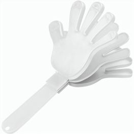 Klapper "Hand". einfarbig
