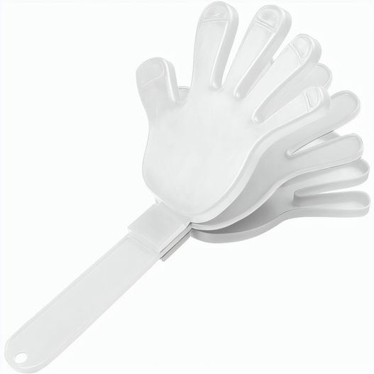 Klapper "Hand", einfarbig (Bild 1)