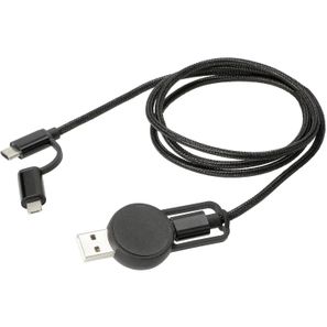 Schnell-Ladekabel "Flexi". 5 in 1