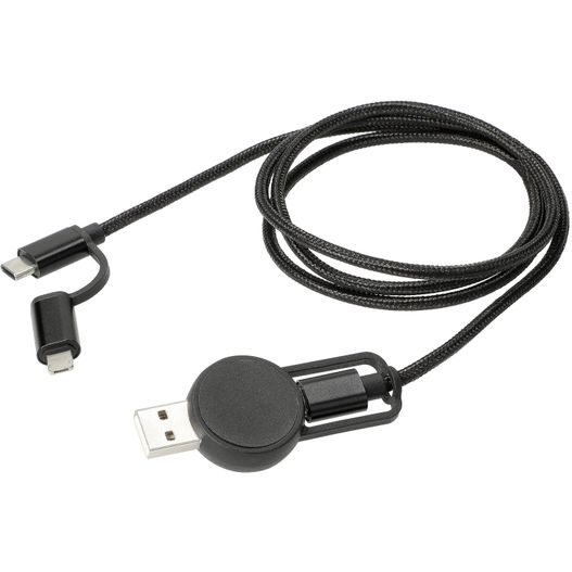 Schnell-Ladekabel "Flexi", 5 in 1 (Bild 1)