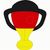 Aufblasbarer Pokal "Deutschland" (Bild 4)