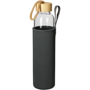 Glasflasche mit Hülle "Bamboo" 0,65 l