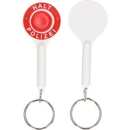 Produktabbildung Schlüsselanhänger "Polizeikelle" Schlüsselanhänger "Polizeikelle"