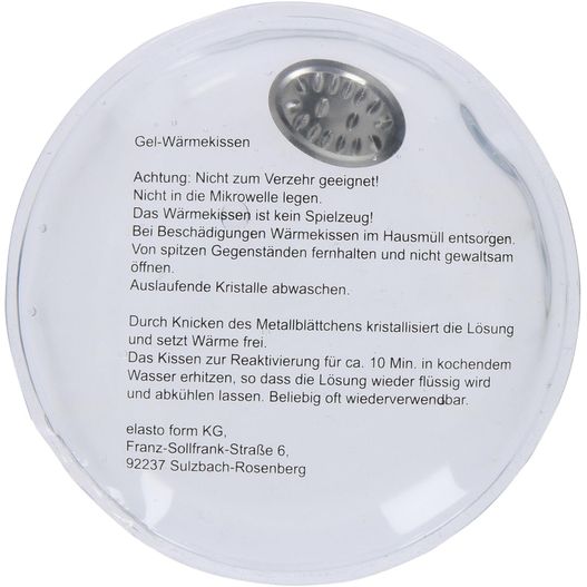 Gel-Wärmekissen "Rund" (Bild 1)