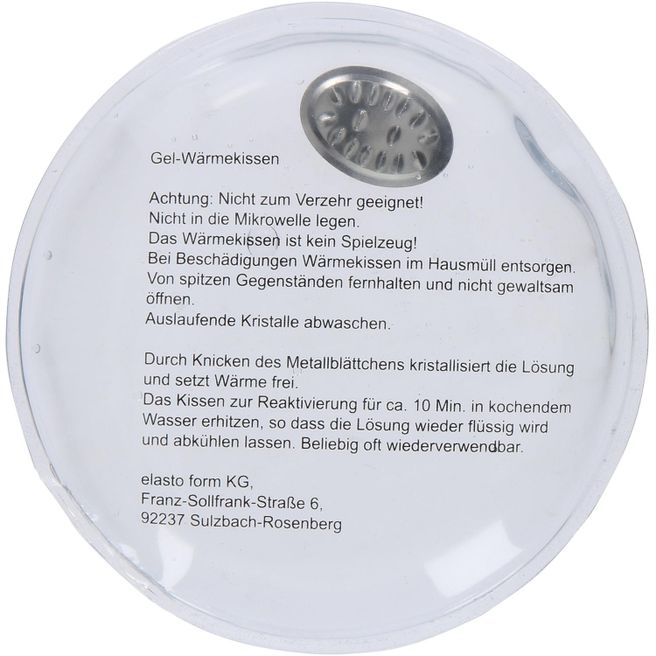 Gel-Wärmekissen "Rund"