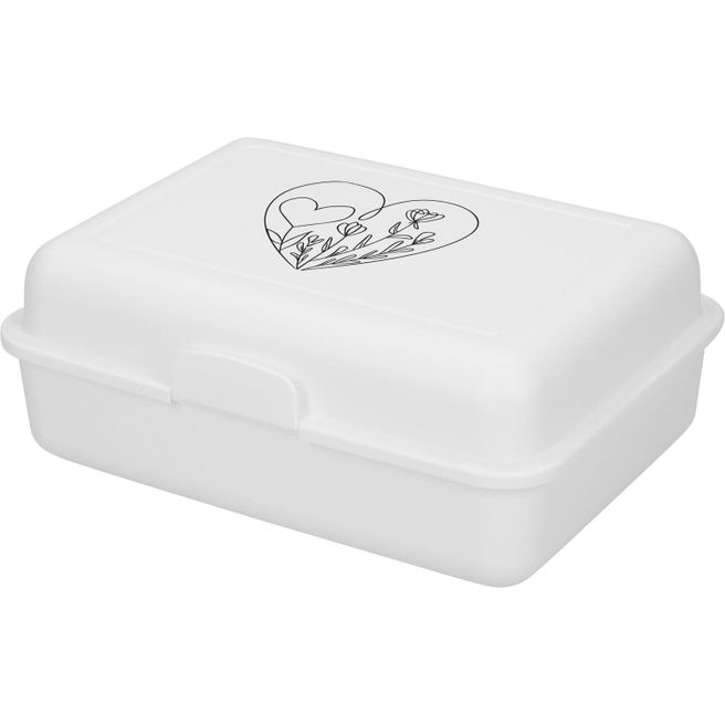 Vorratsdose "School-Box" groß. mit Trennschale