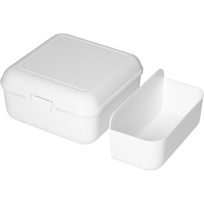 Vorratsdose "Cube" deluxe, mit Trennschale
