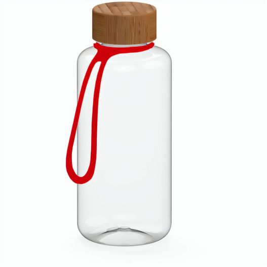 Trinkflasche "Natural", 1,0 l, inkl. Strap (Bild 1)