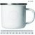 Emaille-Becher "Cozy".300 ml. weiß (Bild 4)