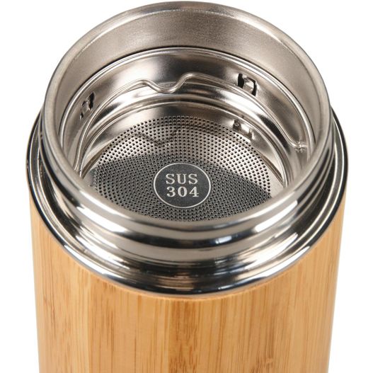 Produktabbildung Vakuum Flasche "Bambus". small Vakuum Flasche "Bambus". small (Bild 1)