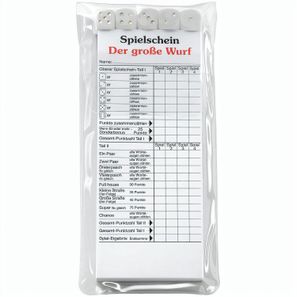 Würfelspiel "Der große Wurf" im Etui