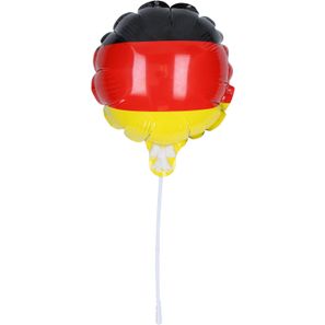 Luftballon. selbstaufblasend "Soccer" Deutschland. klein