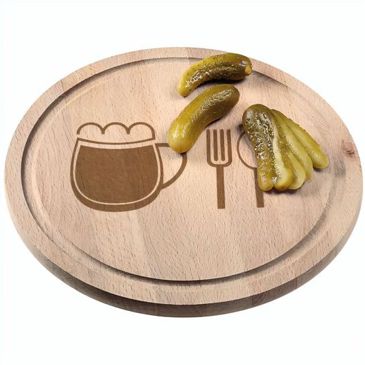 Produktabbildung Schneidbrett "Woody" Rund Schneidbrett "Woody" Rund (Bild 1)