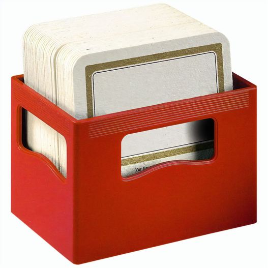 Bierdeckel-Ständer "Bierkasten" (Bild 1)