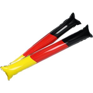 Klopfschlauch-Sticks. selbstaufblasend "Deutschland"