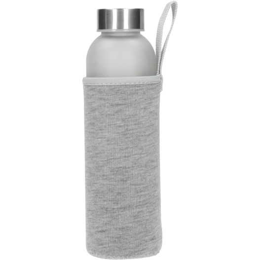 Produktabbildung Glasflasche mit Hülle "Iced" 0.45 l Glasflasche mit Hülle "Iced" 0.45 l (Bild 1)