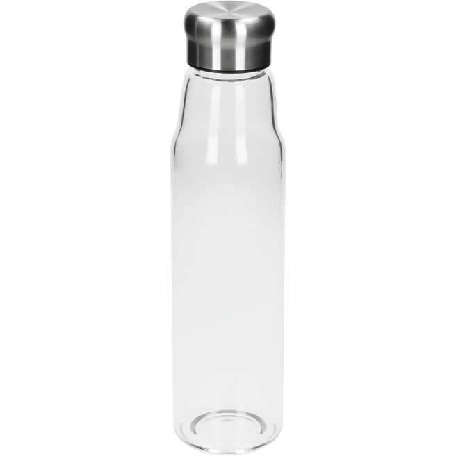 Glasflasche mit Hülle "Life" 0,7 l