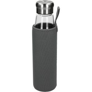 Glasflasche mit Hülle "Life" 0,7 l
