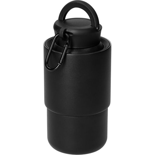 Edelstahlbecher mit Karabiner "Trail" (Bild 1)