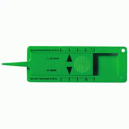 Schlüsselanhänger "Reifenprofilmesser"