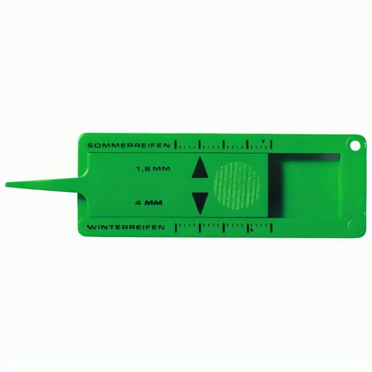 Produktabbildung Schlüsselanhänger "Reifenprofilmesser" Schlüsselanhänger "Reifenprofilmesser" (Bild 1)