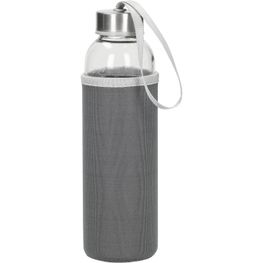 Glasflasche mit Hülle "Pure", 0,5l